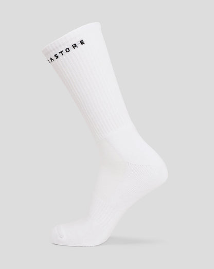 2 Pack Basic Crew Sock - White