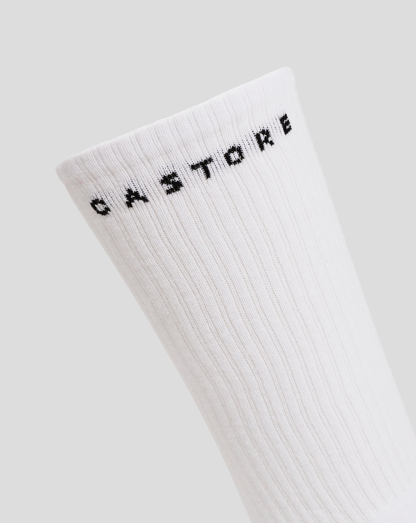 2 Pack Basic Crew Sock - White