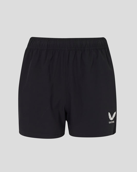 Womens Woven Training Short - Caviar