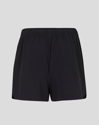 Womens Woven Training Short - Caviar