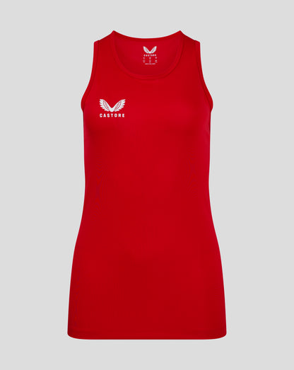 Womens Training Vest - True Red