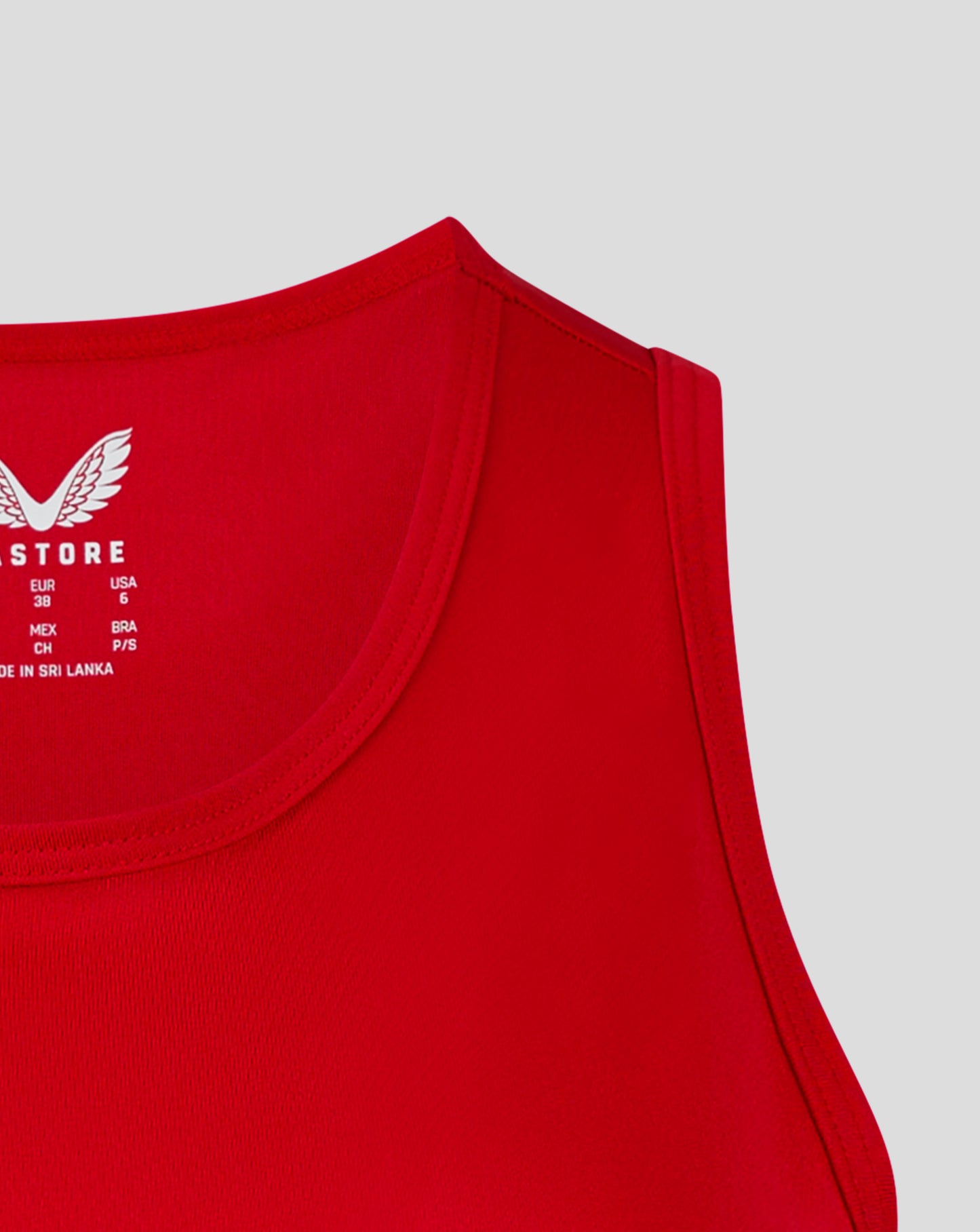 Womens Training Vest - True Red