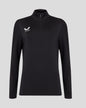 Womens 1/4 Zip - Caviar