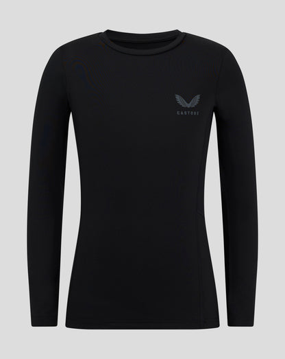 Junior Baselayer Long Sleeve Top - Caviar