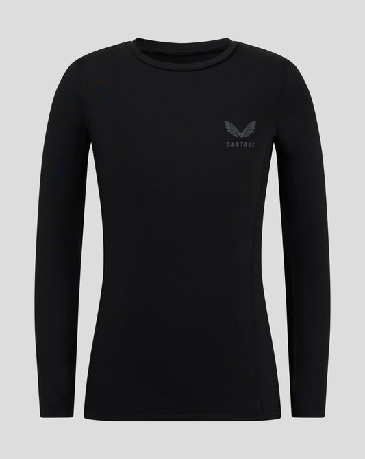 Junior Baselayer Long Sleeve Top - Caviar