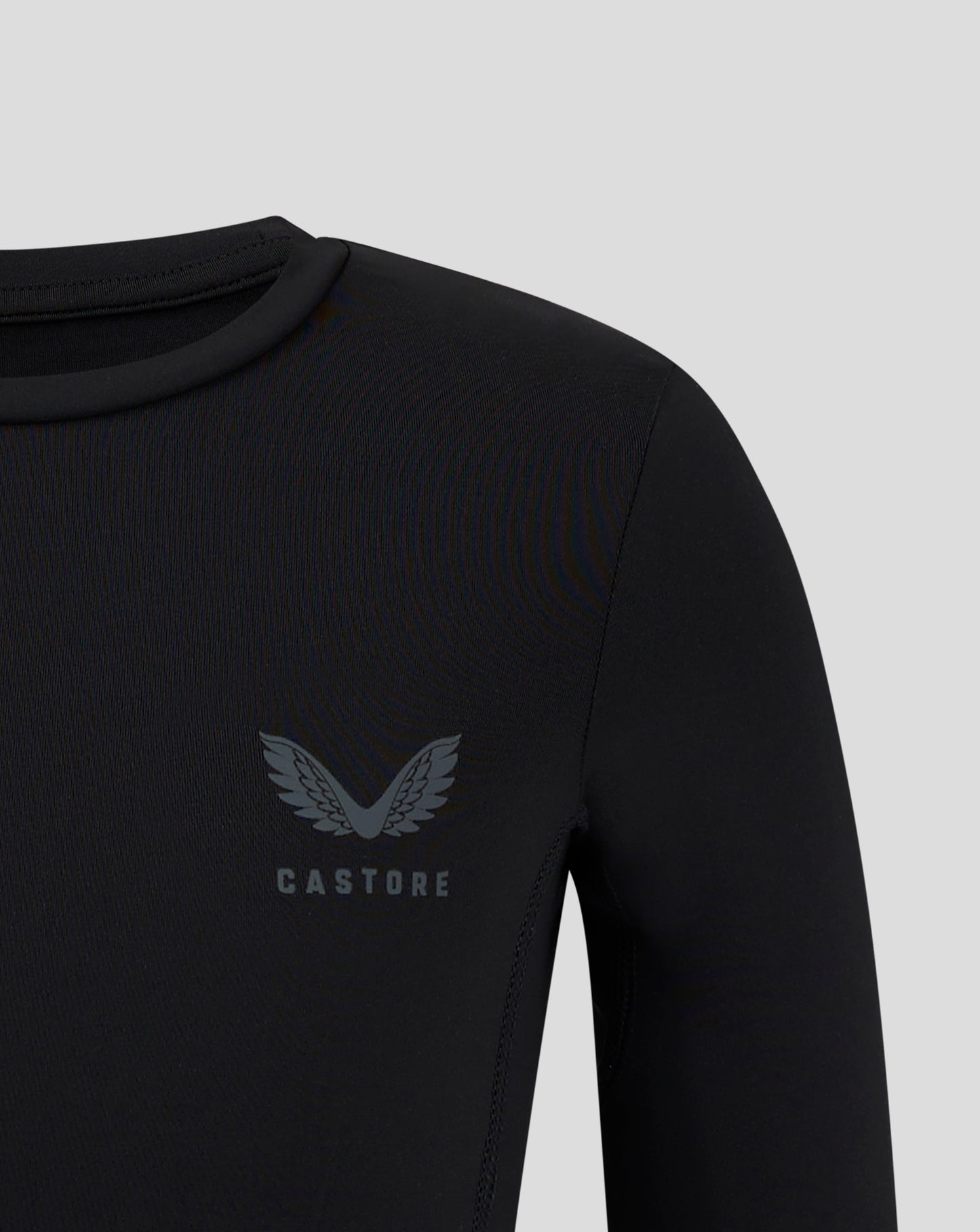 Junior Baselayer Long Sleeve Top - Caviar