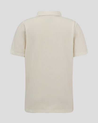 Junior Cricket Tech Playing Shirt - Cannoli Cream