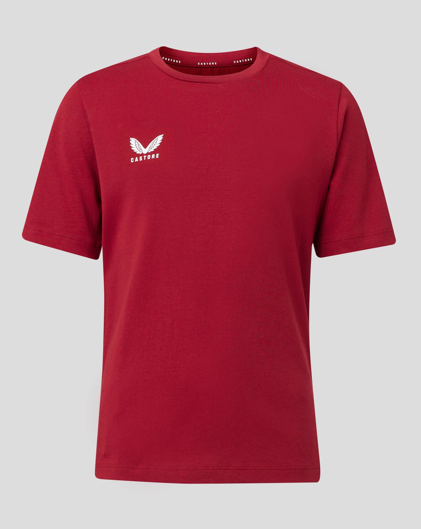 Junior Cotton Leisure Tee - Biking Red