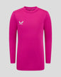 Junior Long Sleeve Performance Tee - Beetroot Purple