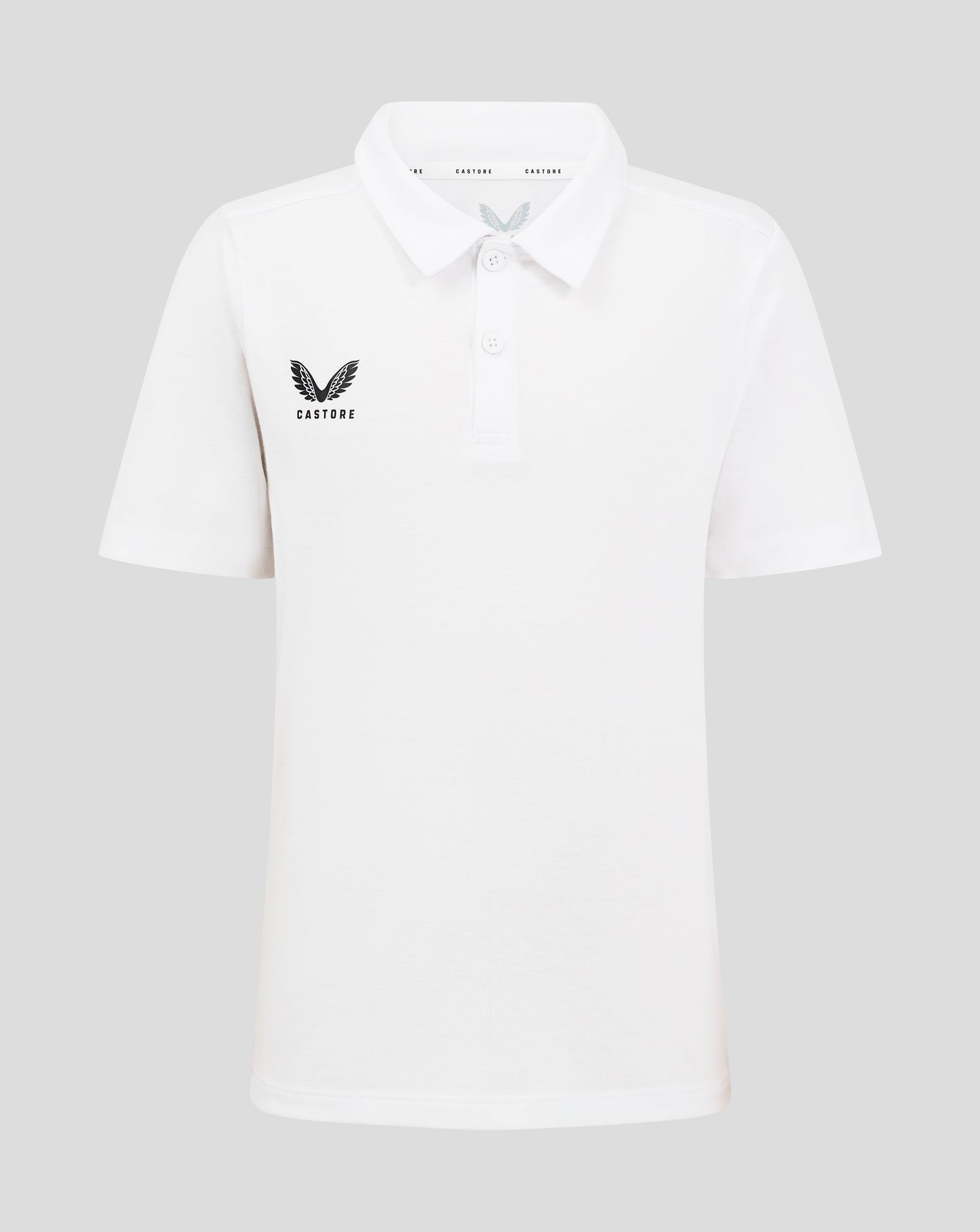 Junior Cotton Leisure Polo - Brilliant White