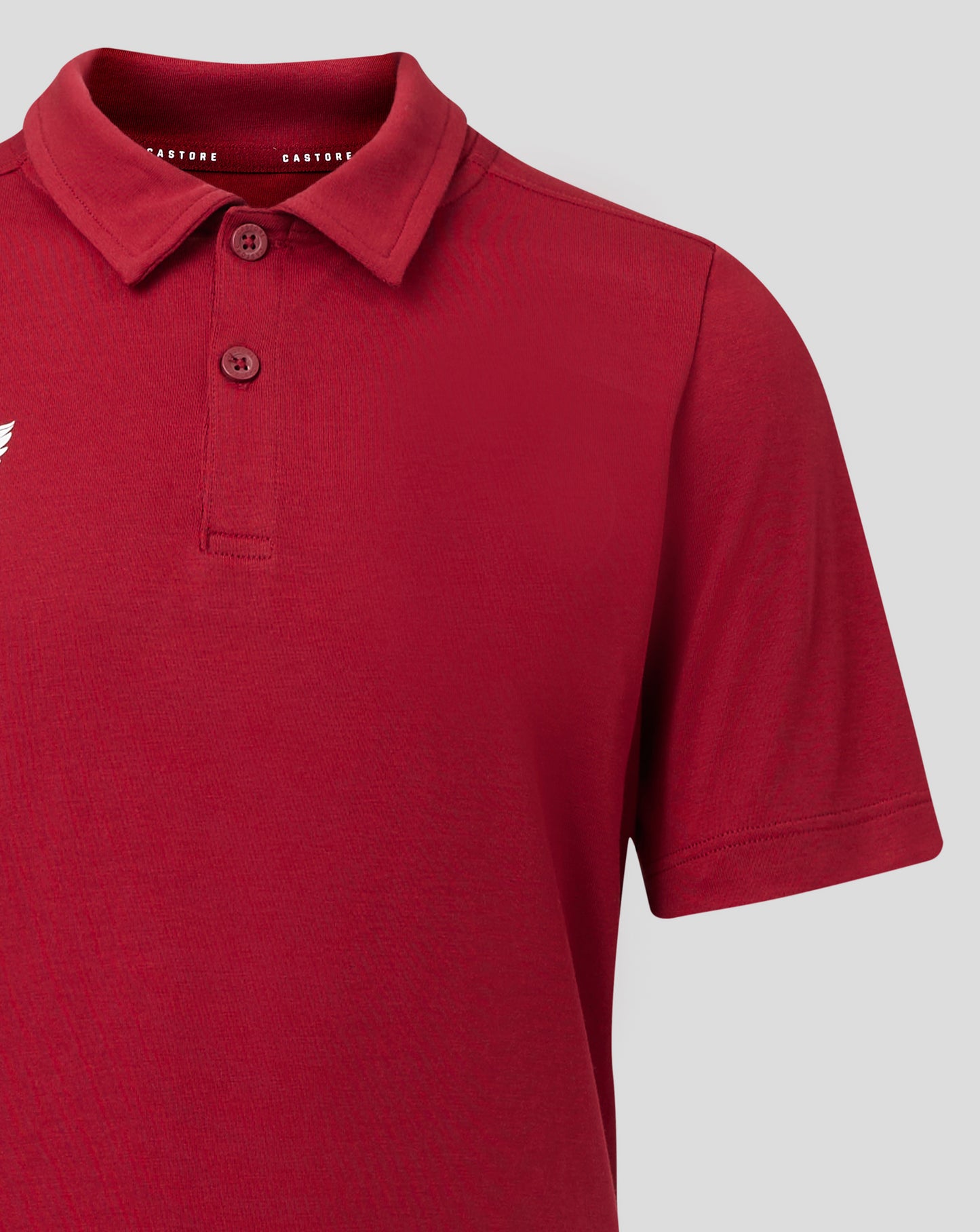 Junior Cotton Leisure Polo - Biking Red