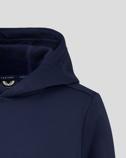 Junior Performance Overhead Hoodie - Peacoat