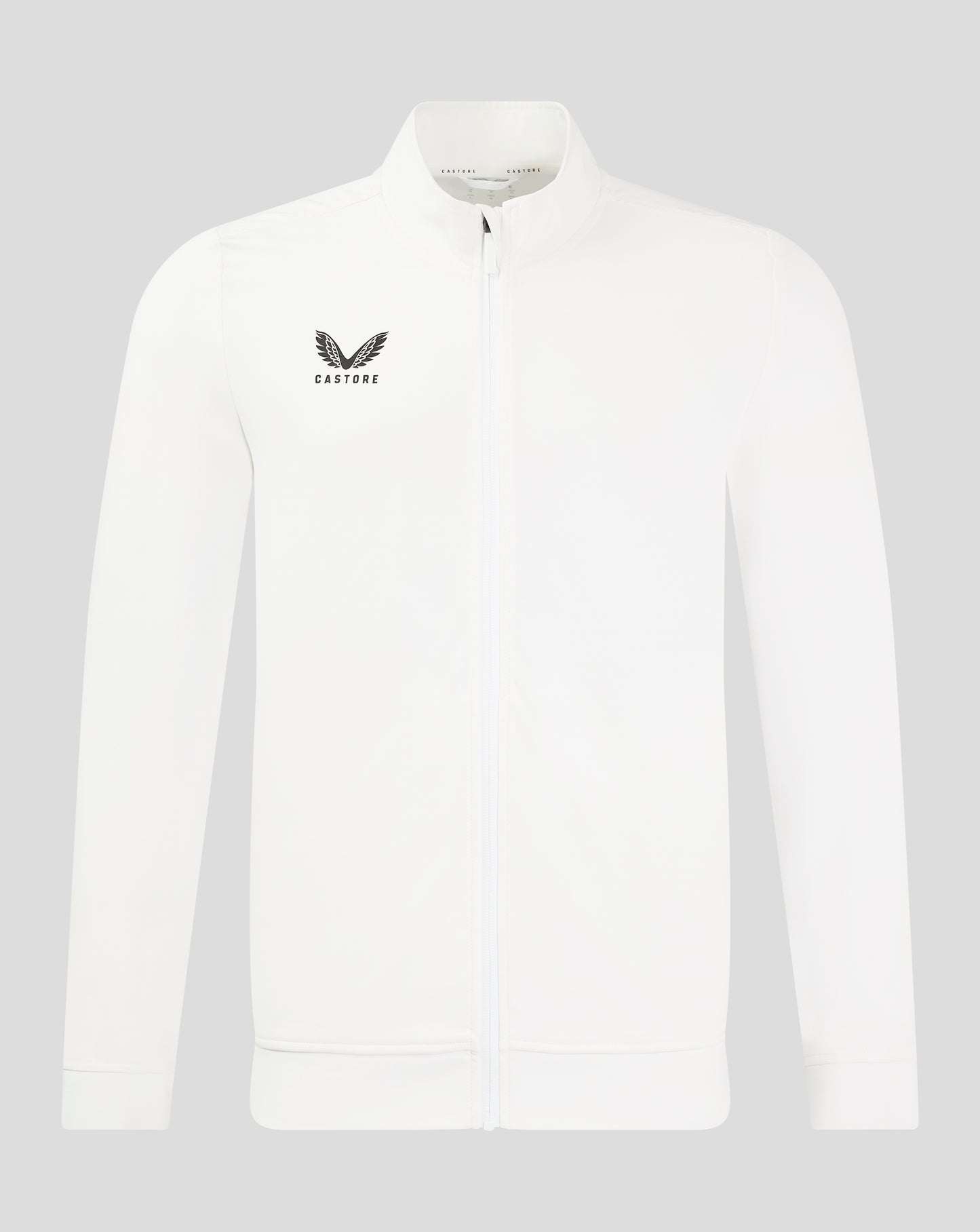 Mens Track Jacket - Brilliant White