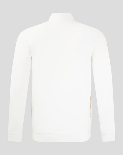 Mens Track Jacket - Brilliant White