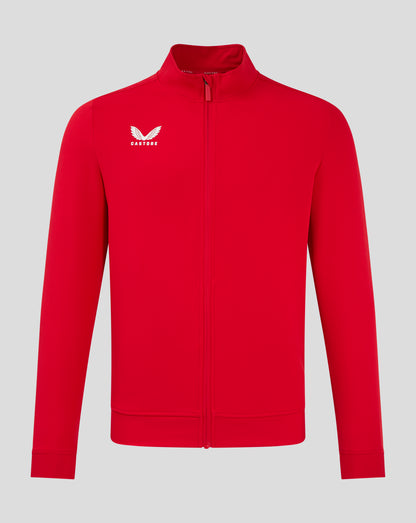 Mens Track Jacket - True Red