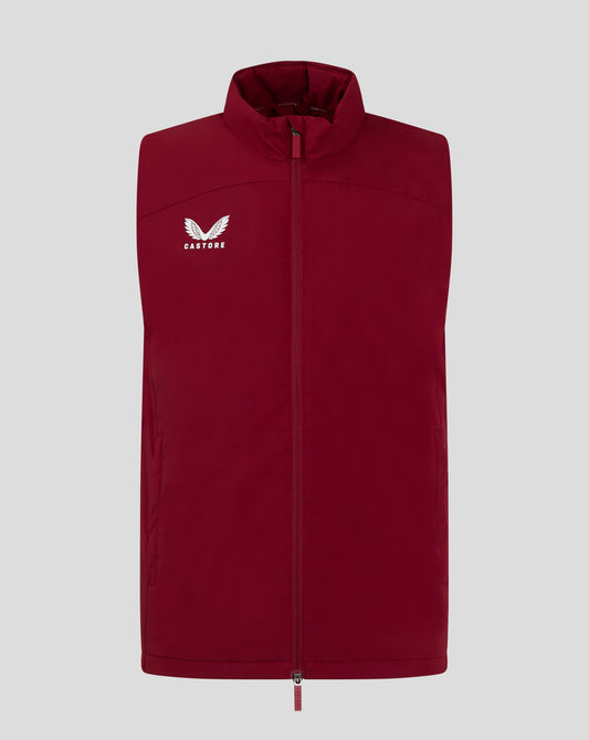 Mens Padded Gilet - Biking Red