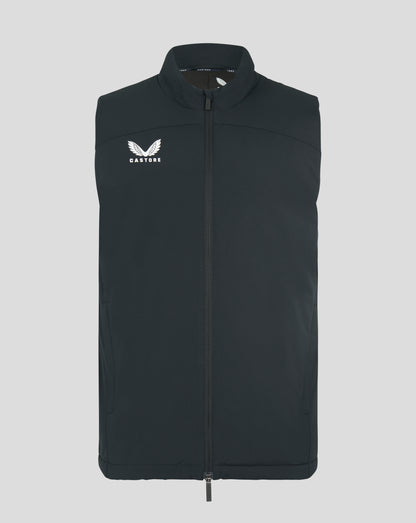 Mens Padded Gilet - Caviar