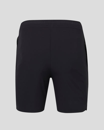 Mens Woven Training Short - Caviar