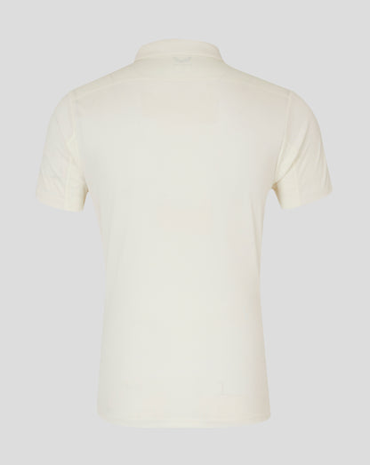 Mens Cricket Playing Shirt - Cannoli Cream