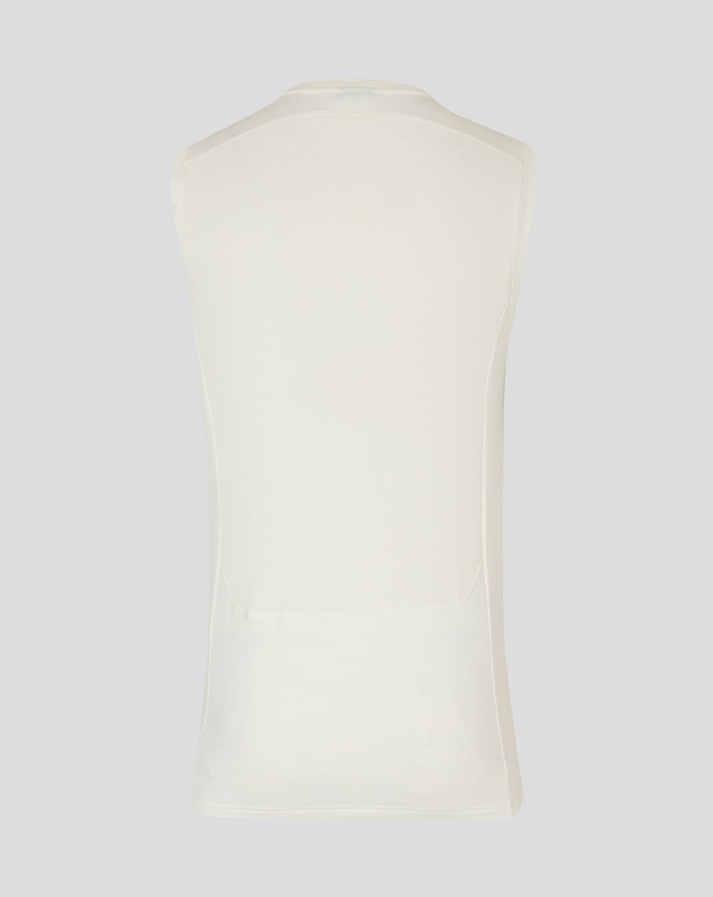 Mens Cricket Sleeveless Jumper - Cannoli Cream