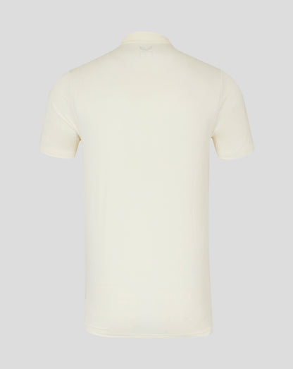 Mens Cricket Tech Playing Shirt - Cannoli Cream