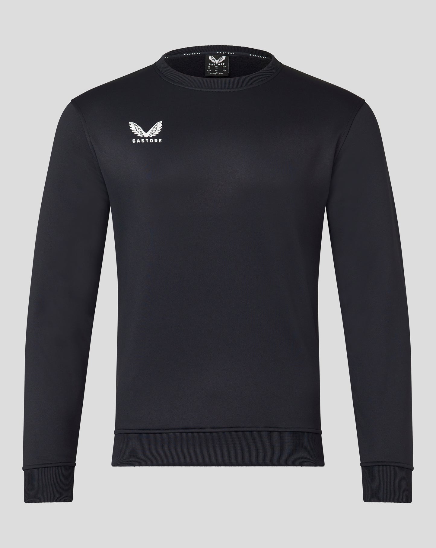 Mens Brushback Sweatshirt - Caviar