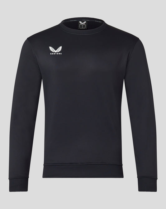 Mens Brushback Sweatshirt - Caviar