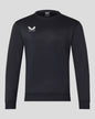 Mens Brushback Sweatshirt - Caviar