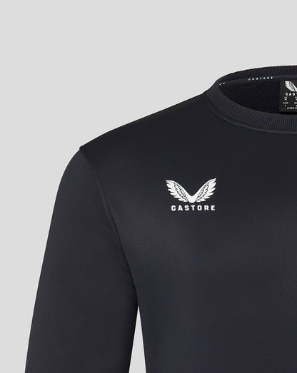 Mens Brushback Sweatshirt - Caviar