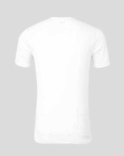 Mens Marble Performance Tee - Brilliant White