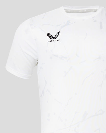 Mens Marble Performance Tee - Brilliant White