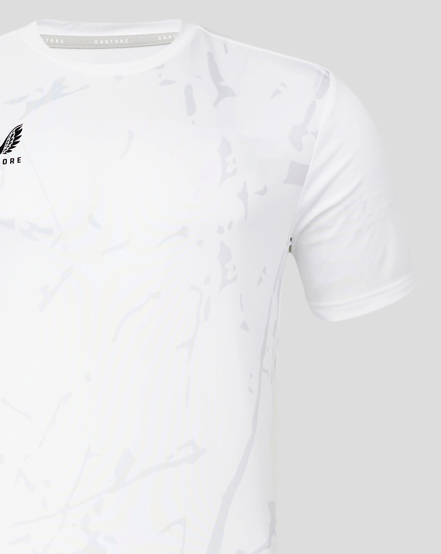 Mens Marble Performance Tee - Brilliant White