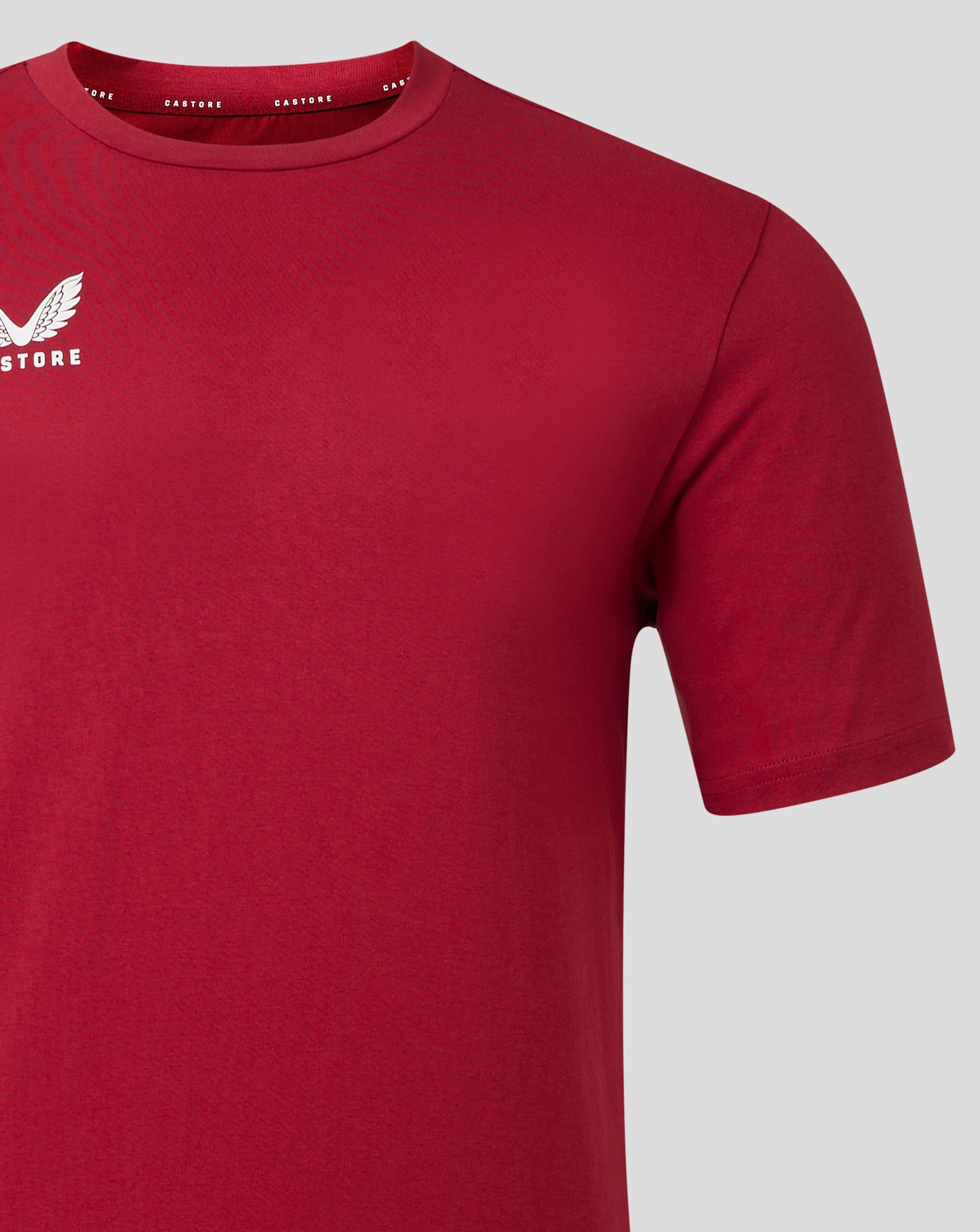 Mens Cotton Leisure Tee - Biking Red