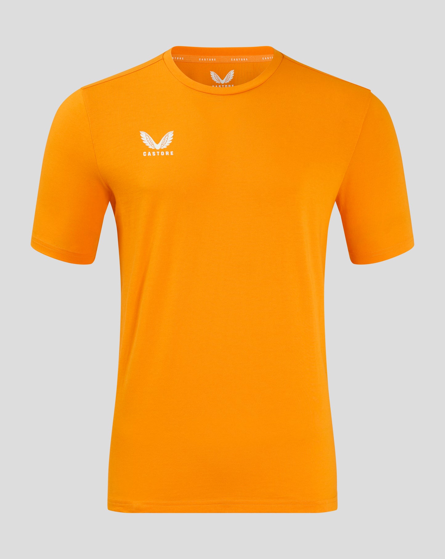 Mens Cotton Leisure Tee - Bright Marigold