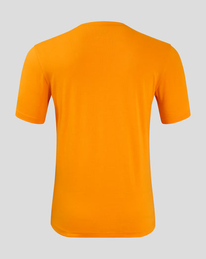 Mens Cotton Leisure Tee - Bright Marigold