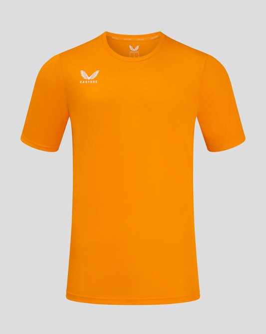 Mens Performance Tee - Bright Marigold