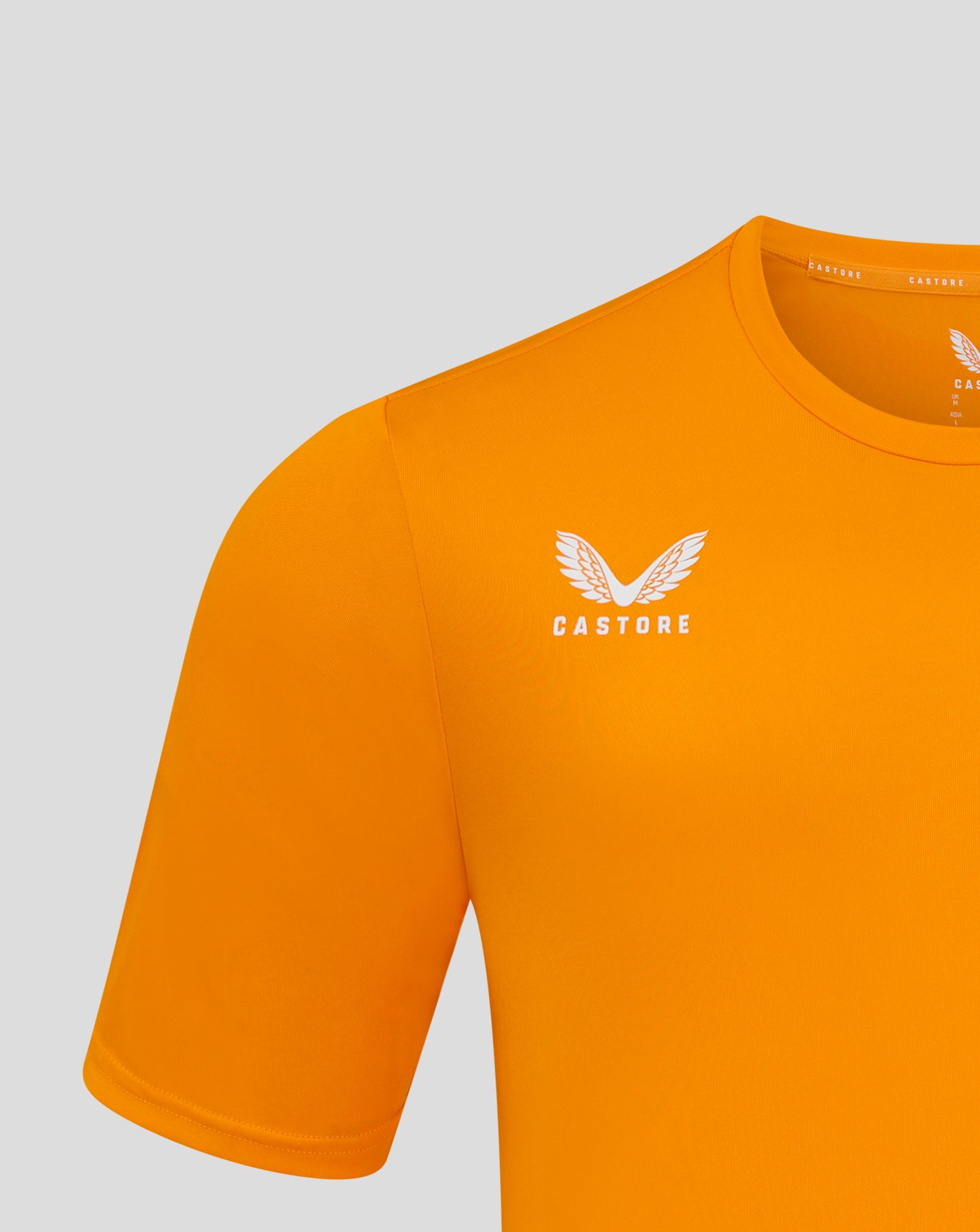 Mens Performance Tee - Bright Marigold