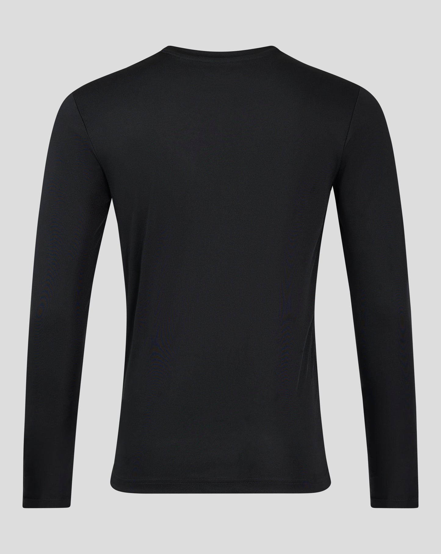 Mens Long Sleeve Performance Tee - Caviar