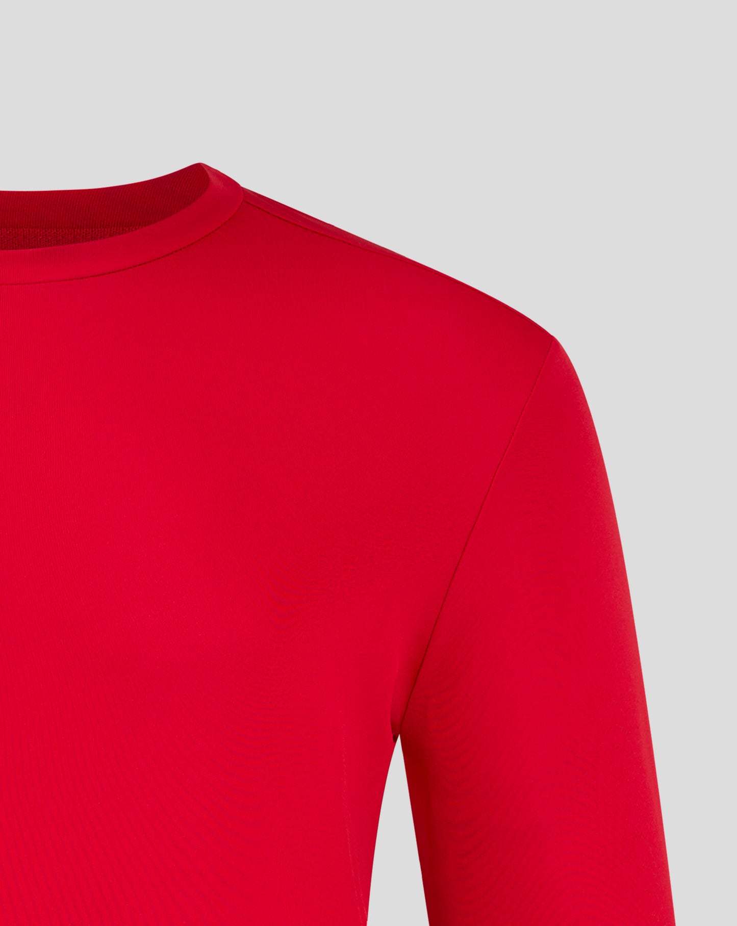 Mens Long Sleeve Performance Tee - True Red