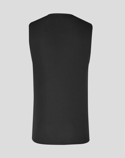 Mens Training Singlet - Caviar