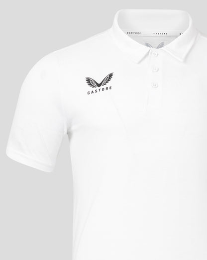 Mens Cotton Leisure Polo - Brilliant White