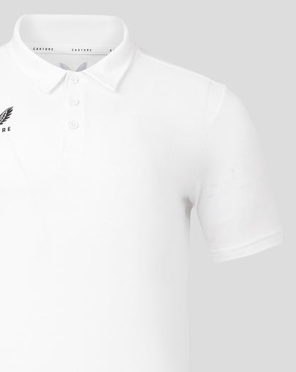 Mens Cotton Leisure Polo - Brilliant White