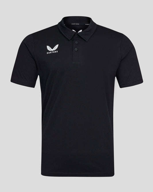 Mens Cotton Leisure Polo - Caviar