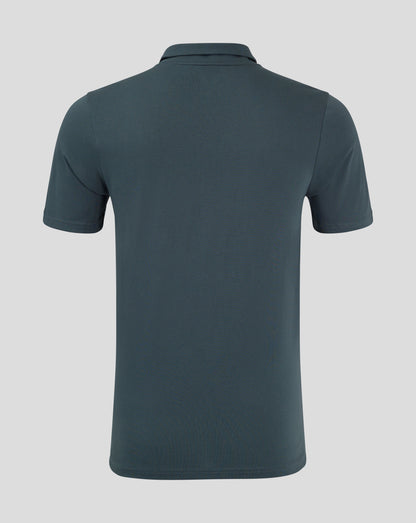 Mens Cotton Leisure Polo - Dark Slate