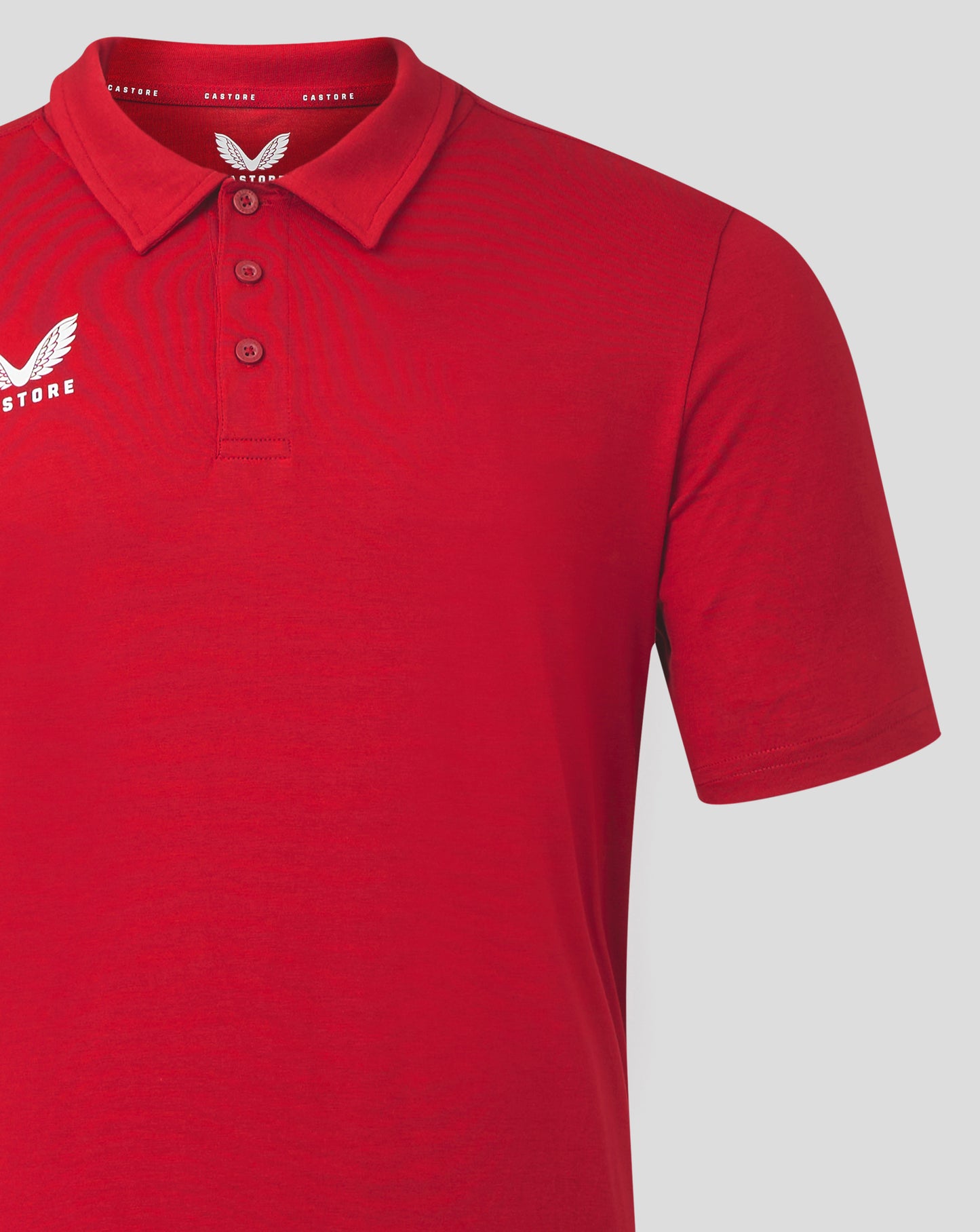 Mens Cotton Leisure Polo - True Red