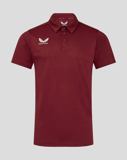 Mens Performance Polo - Biking Red