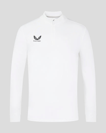 Mens 1/4 Zip - Brilliant White