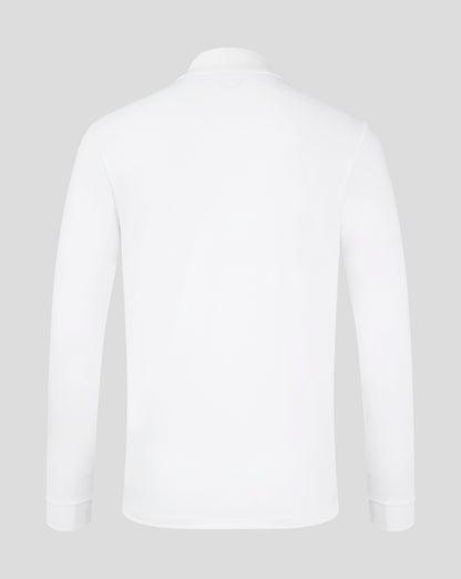 Mens 1/4 Zip - Brilliant White