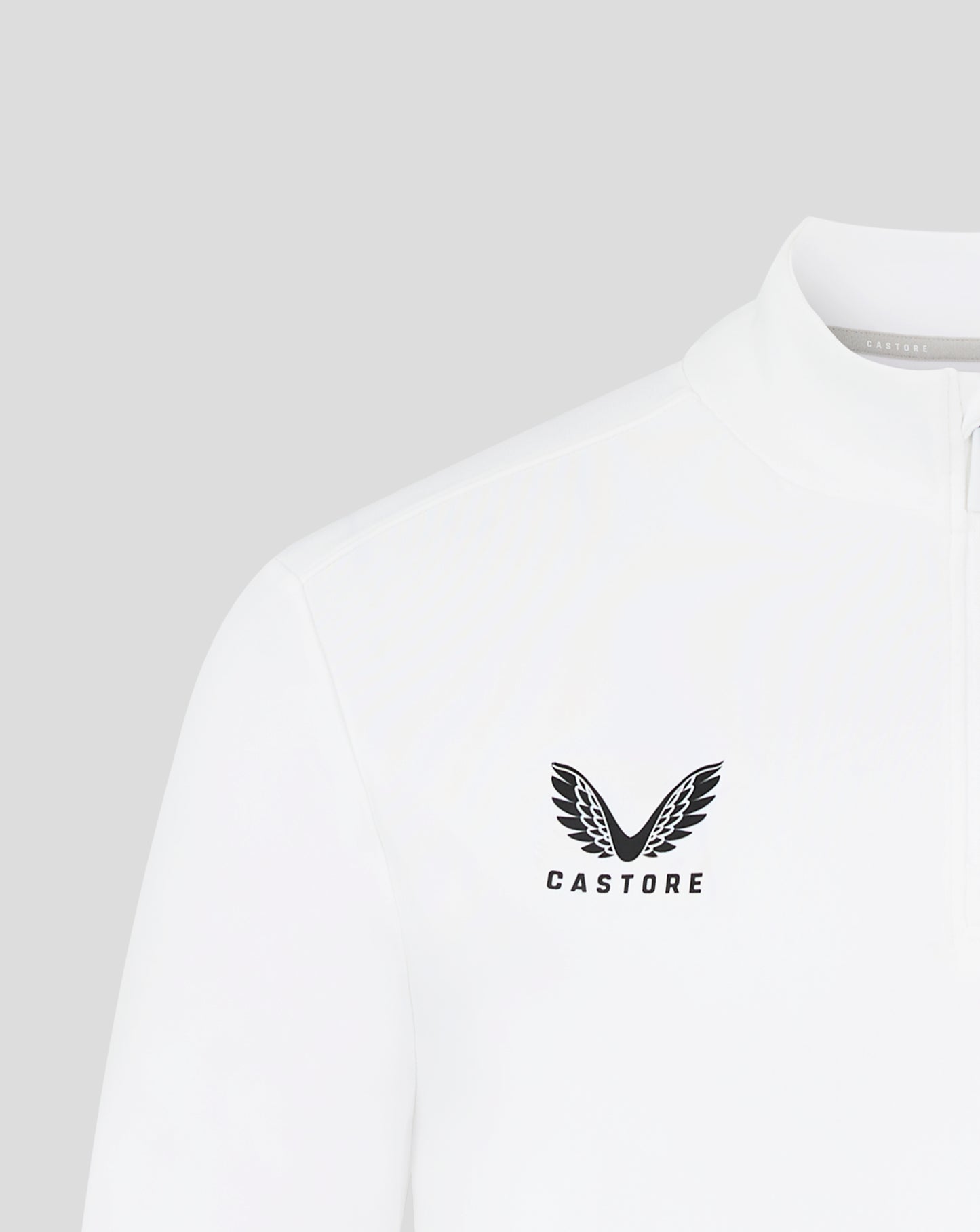 Mens 1/4 Zip - Brilliant White