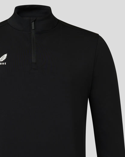 Mens 1/4 Zip - Caviar